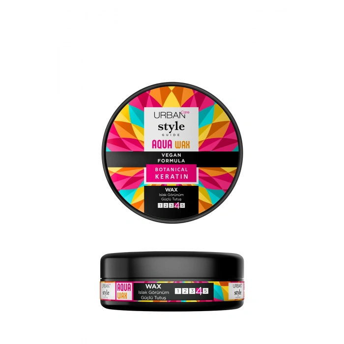 Urban Care Style Guide Islak Görünüm Sağlayan Wax - Güçlü Tutuş - Vegan - 100 ml