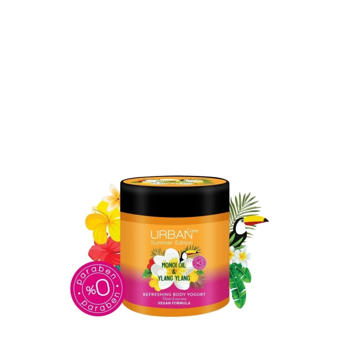 Urban Care Summer Body-Monoi Yağı & Ylang Ylang Nemlendirici ve Ferahlatıcı Vücut Losyon Vegan 200 ml