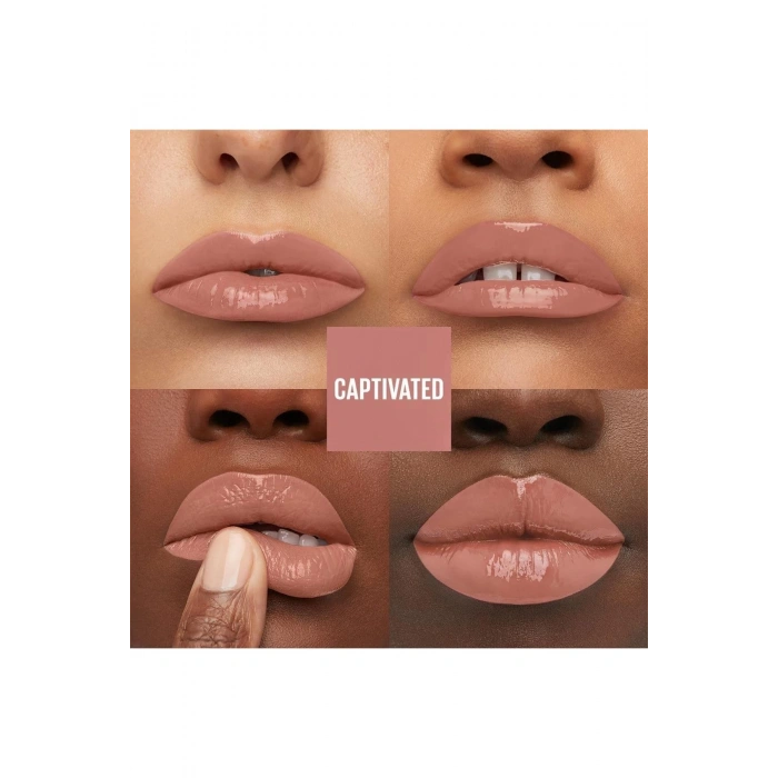 Super Stay Vinyl Ink Uzun Süre Kalıcı Likit Parlak Ruj 95 Captivated