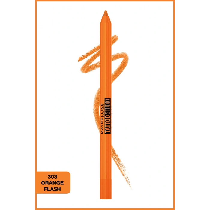 Maybelline New York Tattoo Liner Jel Göz Kalemi Orange Flash