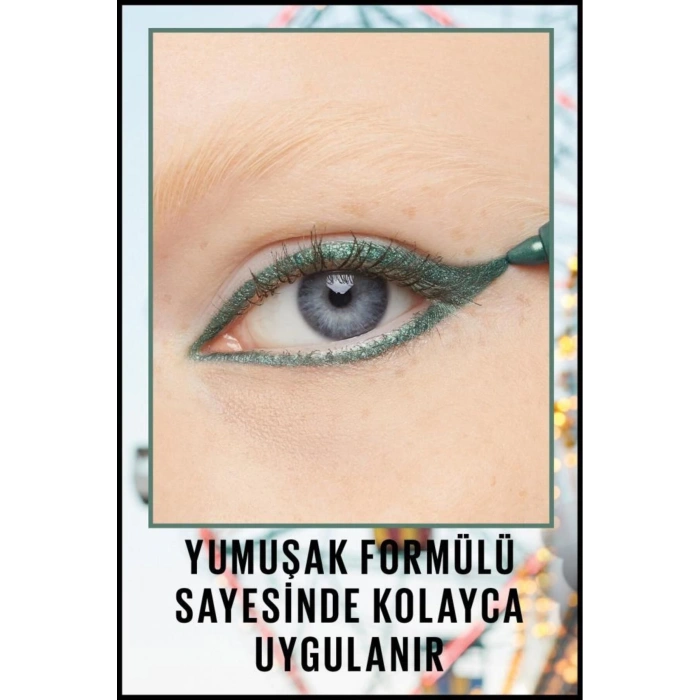 Maybelline New York Tattoo Liner Jel Göz Kalemi - Vivid Green
