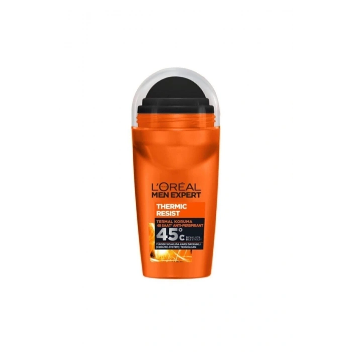 Loreal Thermic Resist Anti Perspirant Yüksek Sıcaklıkta Etkili Erkek Roll On Deodorant 50 ml