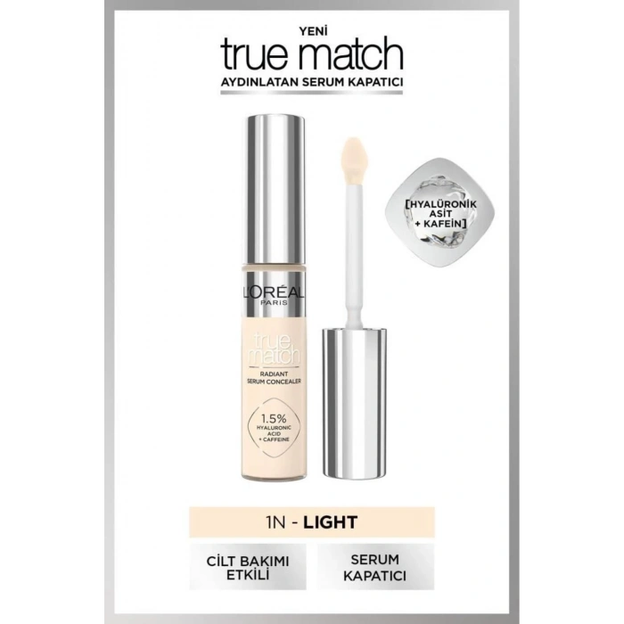 Loreal Paris True Match Aydınlatan Serum Kapatıcı - 1n 11 ml