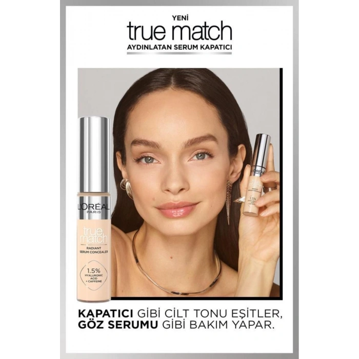 Loreal Paris True Match Aydınlatan Serum Kapatıcı - 1n 11 ml