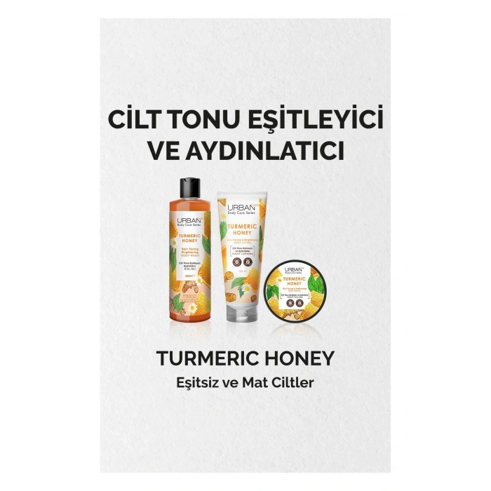 Urban Care Turmeric Honey Cilt Tonu Eşitleyici Ve Aydınlatıcı Duş Jeli - Vegan - 500 ml
