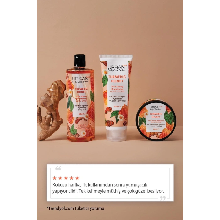 Urban Care Turmeric Honey Cilt Tonu Eşitleyici Ve Aydınlatıcı Duş Jeli - Vegan - 500 ml