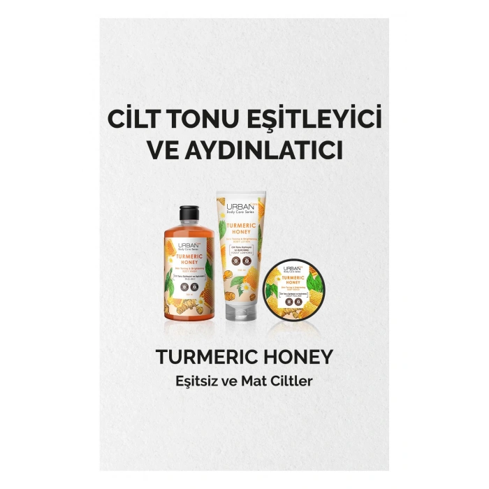 Urban Care Turmeric Honey Cilt Tonu Eşitleyici ve Aydınlatıcı Vücut Peeling - 200 ml
