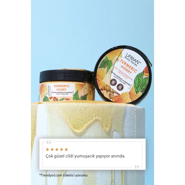 Urban Care Turmeric Honey Cilt Tonu Eşitleyici ve Aydınlatıcı Vücut Peeling - 200 ml