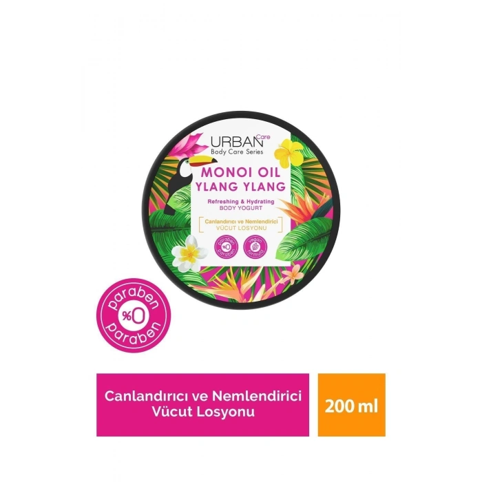 Urban Care Body Series Monoi Vücut Kremi & Yoğurt 200 ml