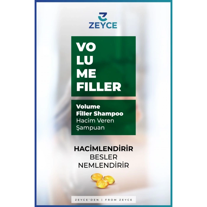 Zeyce Volume Filler Hacim Veren Şampuan 300 ml