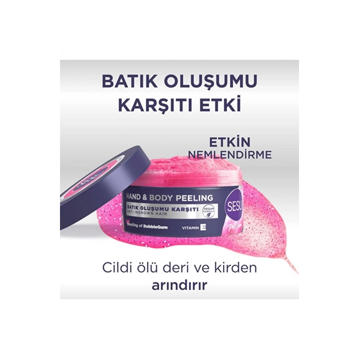 Sesu Vücut Peelingi 250 ml (Hand & Body Peeling)
