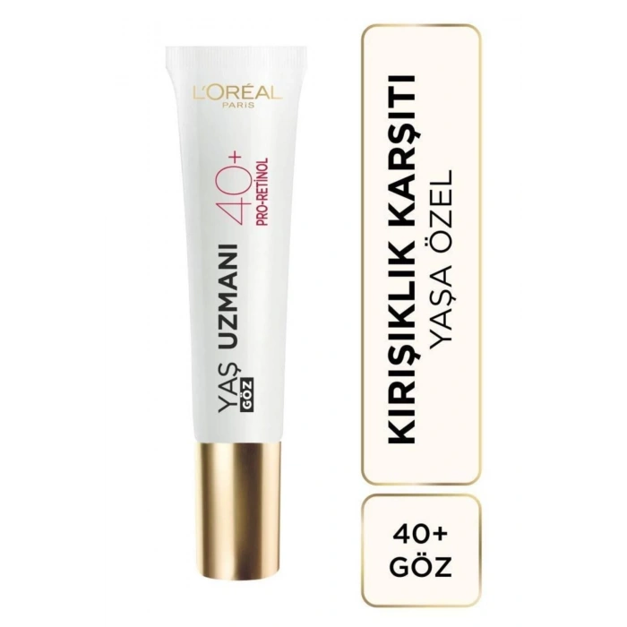 Loreal Paris Yaş Uzmanı 40+ Kırışıklık Karşıtı Sıkılaştırıcı Gündüz Kremi & Aydınlatıcı Göz Kremi Seti