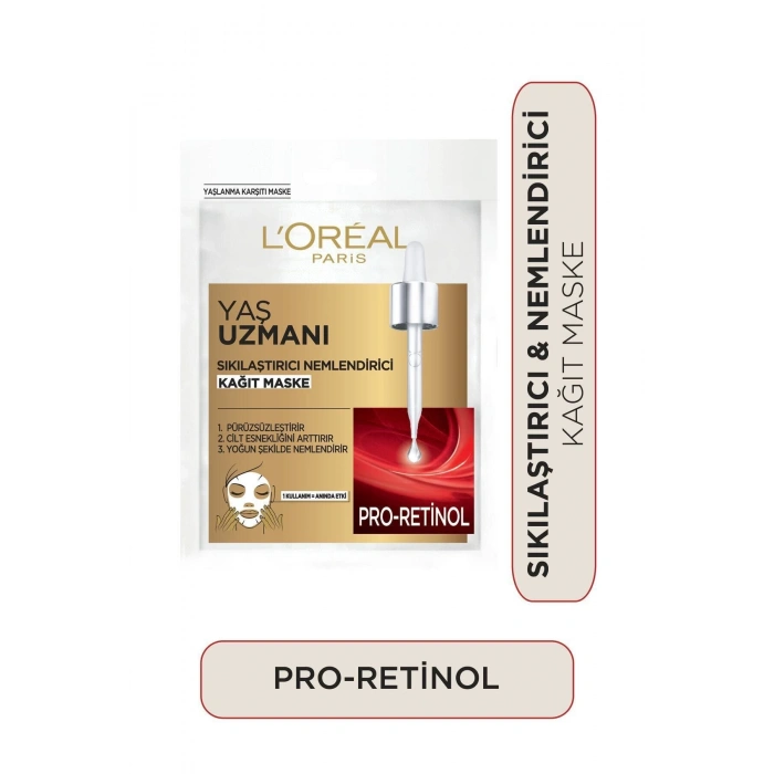 Loreal Paris Yaş Uzmanı 40+ Kırışıklık Karşıtı Sıkılaştırıcı Krem & Maske Seti