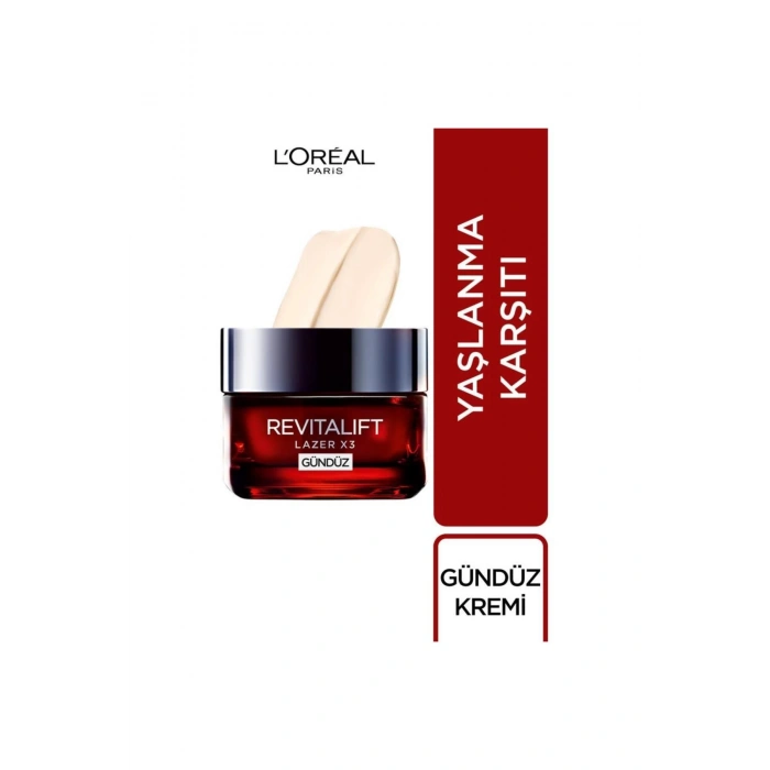 Loreal Paris Yaşlanma Karşıtı Revitalift Laser X3 Cilt Serumu 30 ml Gündüz Kremi 50 ml