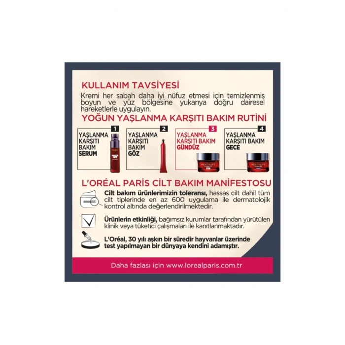 Loreal Paris Yaşlanma Karşıtı Revitalift Laser X3 Cilt Serumu 30 ml Gündüz Kremi 50 ml