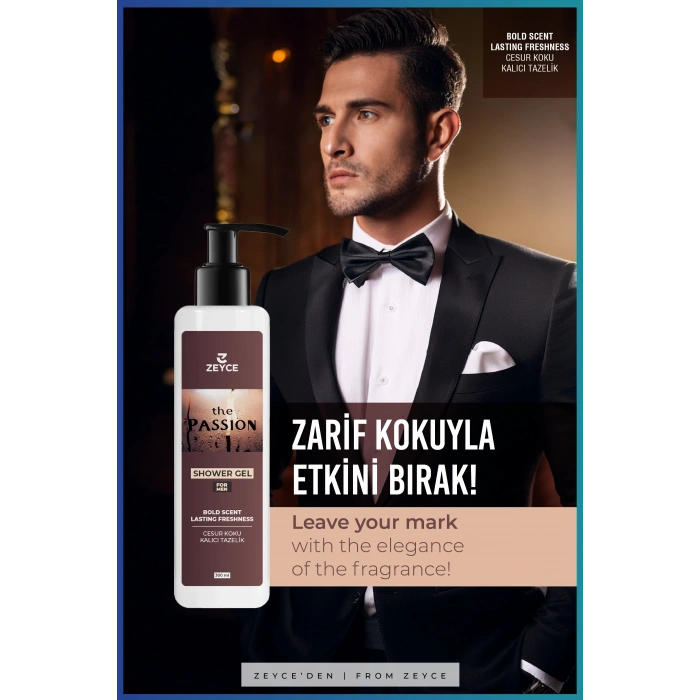 Zeyce The Passion Erkek Duş Jeli 300 ml