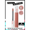 Maybelline New York Super Stay Matte Ink Unnude Likit Mat Ruj - 65 Seductress - Nude