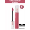 Maybelline New York Super Stay Matte Ink Likit Mat Ruj - 180 Revolutionary - Pembe