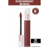 Maybelline New York Super Stay Matte Ink Likit Mat Ruj - 160 Mover - Kahverengi