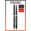 Loreal Paris Panorama Hacim Veren Maskara Siyah Infaillible Jel Eyeliner Göz Makyajı Seti