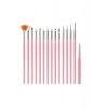 nascita Pembe Tırnak Fırça Seti 15li