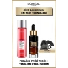 Loreal Paris Revitalift %5 Saf Glikolik Asit Peeling Etkili Tonik & Midnight Serum 30 ml & Uyku Seti