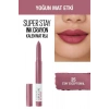 Maybelline New York Super Stay Ink Crayon Kalem Mat Ruj - 25 Stay Exceptional