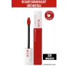 Maybelline New York Super Stay Matte Ink Likit Mat Ruj - 330 Innovator- Kırmızı