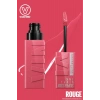 Maybelline New York Super Stay Vinyl Ink Uzun Süre Kalıcı Likit Parlak Ruj 145 Rogue