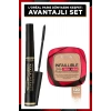 Loreal Paris Telescopic Carbon Black Maskara - Siyah & Infaillible 24h Fresh Wear Pudra Fondöten 120 Vanilla