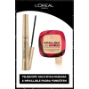 Loreal Paris Telescopic Gold Siyah Maskara & Infaillible 24h Fresh Wear Pudra Fondöten 40 Cashmere