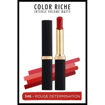 Loreal Paris Color Riche Intense Volume Matte Ruj - 346 Rouge Determination