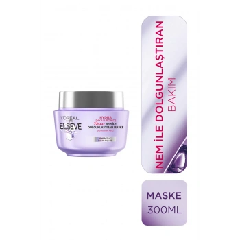 ELSEVE Hydra hyaluronic 72 Saat Nem İle Dolgunlaştıran Maske 300 ml