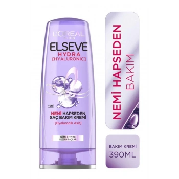 ELSEVE Hydra [hyaluronic] Nemi Hapseden Saç Bakım Kremi 390 ml