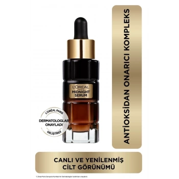 Loreal Paris Midnight Serum Cilt Yenileme & Cilt Görünümü Canlandırma Etkili - 30 ml