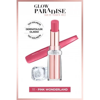 Loreal Paris Glow Paradise Balm-in-lipstick - Işıltı Veren Ruj 111 Pink Wonderland