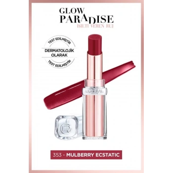Loreal Paris Glow Paradise Balm-in-lipstick - Işıltı Veren Ruj 353 Mulberry Ecstatic