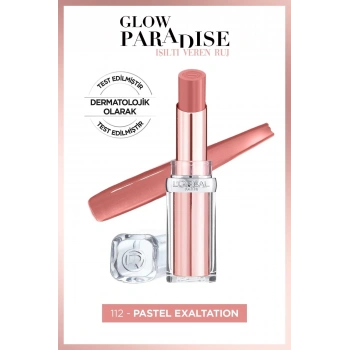 Loreal Paris Glow Paradise Balm-in-lipstick - Işıltı Veren Ruj 112 Pastel Exaltation
