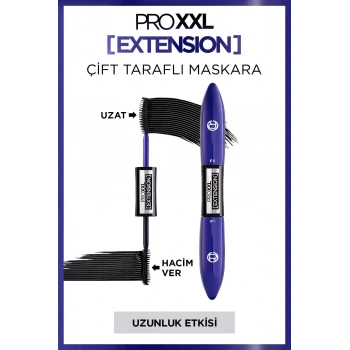 Loreal Paris Pro XXL Extension Çift Taraflı Maskara - Uzunluk Etkisi