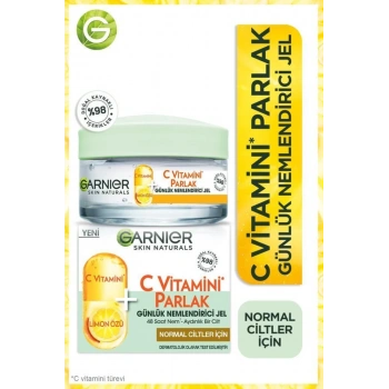 Garnier C Vitamini Parlak Günlük Nemlendirici Jel 50 ml