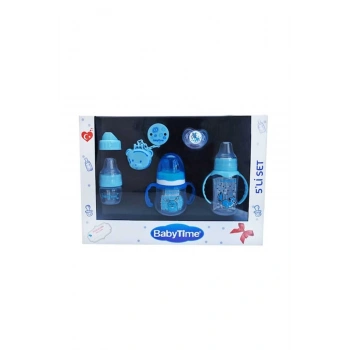 BabyTime Mavi Hoşgeldin Seti 5li