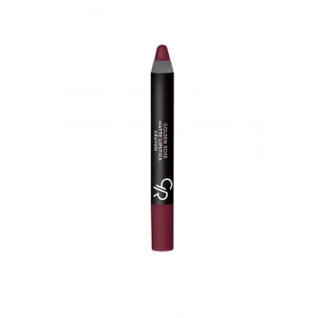 Golden Rose Mat Kalem Ruj - Matte Lipstick Crayon No: 19