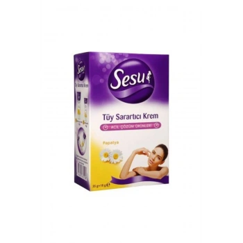 Sesu Tüy Sarartıcı Krem 35+18 gr