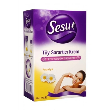 Sesu Tüy Sarartıcı Krem 35 gr + 18 gr