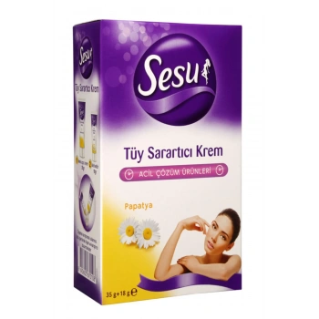 Sesu Tüy Sarartıcı Krem 35 ml