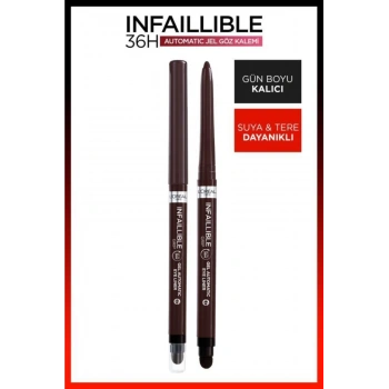 Loreal Paris Infaillible Automatic Jel Göz Kalemi - Kahverengi