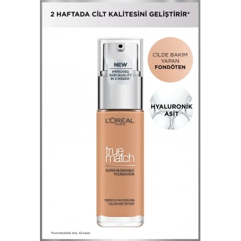 Loreal Paris True Match Bakım Yapan Fondöten 7r Rose Amber