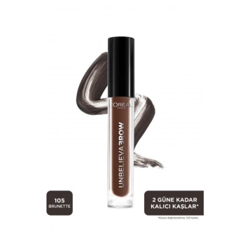 Loreal Paris Unbelieva Brow Uzun Süre Kalıcı Kaş Jeli - 105 Brunette Loreal