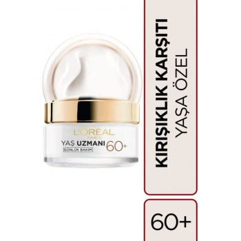 Loreal Paris Yaş Uzmanı 60+ Kırışıklık Karşıtı Besleyici Krem