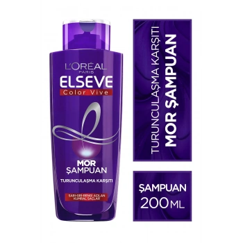 ELSEVE Turunculaşma Karşıtı Mor Şampuan 200 ml